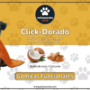 Gomitas Funcionales Click Dorado - Image 2