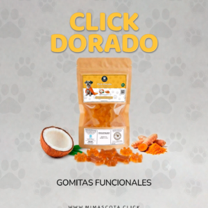 Gomitas Funcionales Click Dorado - Image 1
